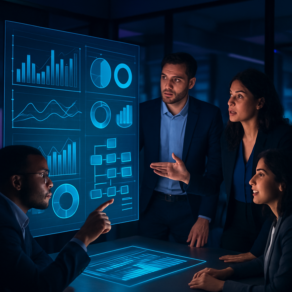 團隊分析問題和規劃方案